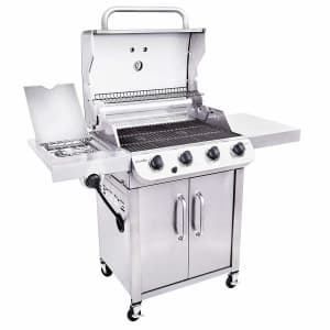 Char-Broil Performance Stainless Steel 4-Burner Cabinet Style Gas Grill for $430