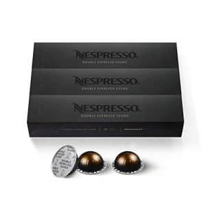 Nespresso Capsules VertuoLine, Double Espresso Scuro, Dark Roast Espresso Coffee, 30 Count Coffee for $30 Nespresso Capsules VertuoLine, Double Espresso Scuro, Dark Roast Espresso Coffee, 30 Count Coffee for $30