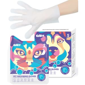 Hicc Groom! Pet Grooming Gloves 5-Pair Pack for $16 Hicc Groom! Pet Grooming Gloves 5-Pair Pack for $16
