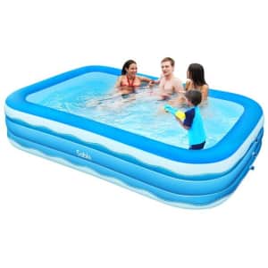 Sable 118" Inflatable Pool for $43