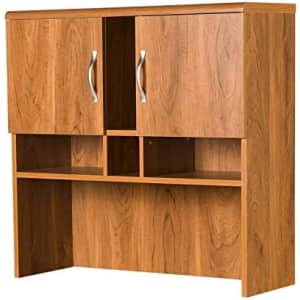 American Furniture Classics 2-Door Hutch for Lateral File or Drawer Extension for $108