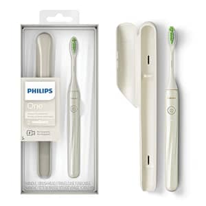 Philips One by Sonicare Rechargeable Toothbrush, Snow, HY1200/07 for $30 Philips One by Sonicare Rechargeable Toothbrush, Snow, HY1200/07 for $30