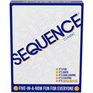Sequence Classic Board Game for $10