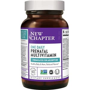 New Chapter Vitamins Prenatal Multivitamin with Methylfolate + Choline for Healthy Mom Baby, One for $30 New Chapter Vitamins Prenatal Multivitamin with Methylfolate + Choline for Healthy Mom Baby, One for $30
