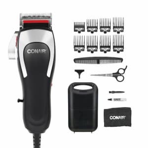 Conair Barber Shop Series 20-Piece Professional Home Haircut Kit for $28 Conair Barber Shop Series 20-Piece Professional Home Haircut Kit for $28
