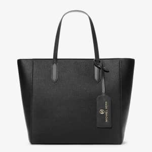 Michael Michael Kors Sinclair Large Pebbled Leather Tote Bag for $99