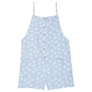 Billabong girls Wave Watch Jr Overall shorts, Sweet Blue, XX-Small US for $33