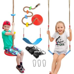 Suncity 2-Piece Rope Swing Set for $32