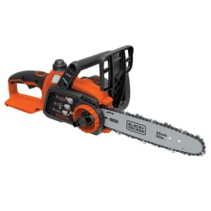Black + Decker 20V MAX 10" Chainsaw for $98 Black + Decker 20V MAX 10" Chainsaw for $98