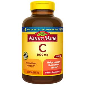 Nature Made Vitamin C 1000 mg, 300 Tablets, Helps Support the Immune System (Packaging May Vary) for $36