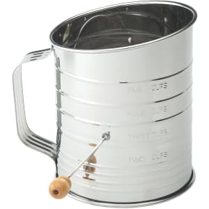 Mrs. Anderson's 5-Cup Hand Crank Sifter for $5