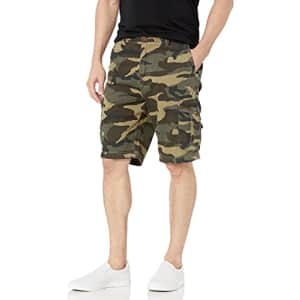 Quiksilver Men's Crucial Battle Shorts, Thyme Everyday CAMO, 28 for $23