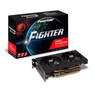 PowerColor Fighter AMD Radeon RX 6500 XT Gaming Graphics Card with 4GB GDDR6 Memory for $200