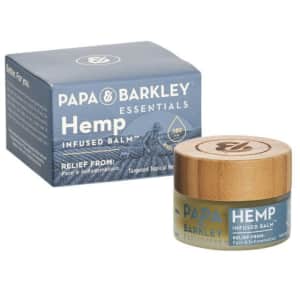 Papa & Barkley CBD Hemp Infused Balm 180mg 0.5-oz. Jar for $12 Papa & Barkley CBD Hemp Infused Balm 180mg 0.5-oz. Jar for $12