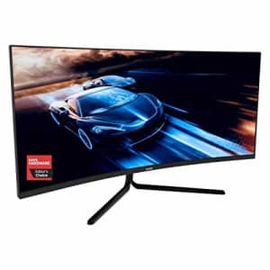VIOTEK GNV34DBE 34-Inch Curved Gaming Monitor | 144Hz UWQHD 4ms | 2X HDMI 2.0, 2X DisplayPort 1.4, for $400 VIOTEK GNV34DBE 34-Inch Curved Gaming Monitor | 144Hz UWQHD 4ms | 2X HDMI 2.0, 2X DisplayPort 1.4, for $400
