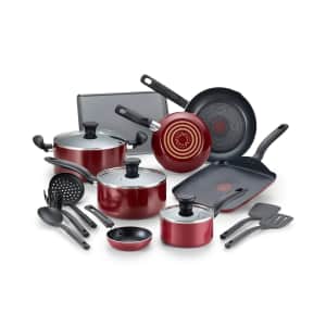 T-Fal Culinaire 16-Piece Nonstick Aluminum Cookware Set for $59 T-Fal Culinaire 16-Piece Nonstick Aluminum Cookware Set for $59