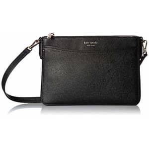 Kate Spade New York Women's Margaux Medium Convertible Crossbody Bag, Black, One Size for $168 Kate Spade New York Women's Margaux Medium Convertible Crossbody Bag, Black, One Size for $168