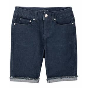 Calvin Klein Girls' Little Bermuda Short, S20 Cut Off Dark Rinse, 7 for $20 Calvin Klein Girls' Little Bermuda Short, S20 Cut Off Dark Rinse, 7 for $20