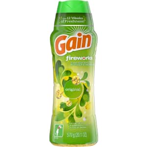 Gain Fireworks Laundry Scent Booster for $8.98 via Sub & Save Gain Fireworks Laundry Scent Booster for $8.98 via Sub & Save