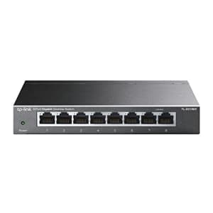 TP-Link TL-SG108S | 8 Port Gigabit Ethernet Switch | Desktop/Wall-Mount | Plug & Play | Fanless | for $31