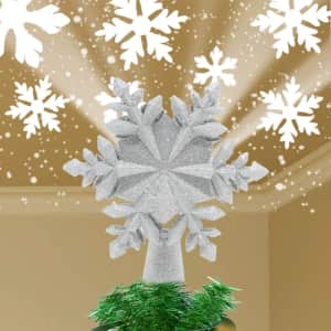 LED Snowflake Christmas Tree Projector with Built-in Rotating Magic Ball for $15 LED Snowflake Christmas Tree Projector with Built-in Rotating Magic Ball for $15