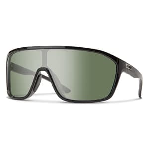 Smith Boomtown Active Sunglasses - Black | Chromapop Polarized Gray Green for $143