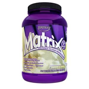 Syntrax Matrix 2.0, Bananas and Cream, Whey Protein, 2.00 Pounds for $40