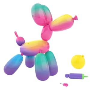 Squeakee Rainbowie the Balloon Dog Electronic Pet for $30