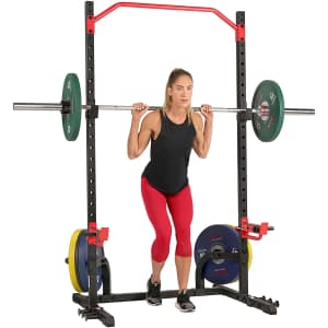 Sunny Health & Fitness Power Zone Squat Stand for $201 Sunny Health & Fitness Power Zone Squat Stand for $201