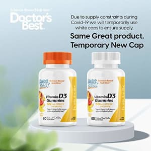 Doctor's Best Vitamin D3 Gummies to Support Healthy Bones, Immune System and Heart Health, Tropical for $14