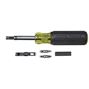 Klein Tools VDV001-081 Multi-Bit Screwdriver, Punchdown Screwdriver Bayonette-Style Multi-Tool with for $25 Klein Tools VDV001-081 Multi-Bit Screwdriver, Punchdown Screwdriver Bayonette-Style Multi-Tool with for $25