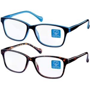 K Kenzhou Blue Light Blocking Computer Glasses 2-Pack for $3 K Kenzhou Blue Light Blocking Computer Glasses 2-Pack for $3