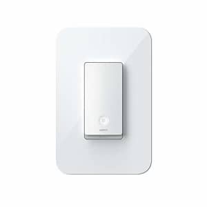 Wemo Wi-Fi Light Switch, 3-Way - Control Lighting from Anywhere, Easy In-Wall Installation, Works for $45