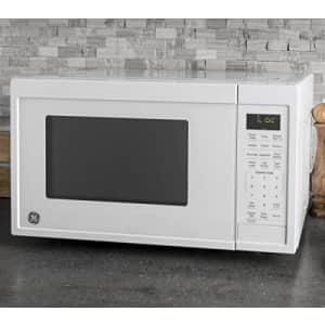 GE Appliances JES1095DMWW GE 0.9 Cu. Ft. Capacity Countertop Microwave Oven, White for $104 GE Appliances JES1095DMWW GE 0.9 Cu. Ft. Capacity Countertop Microwave Oven, White for $104
