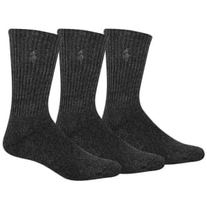 Polo Ralph Lauren Men's Socks 3-Pack for $9 Polo Ralph Lauren Men's Socks 3-Pack for $9