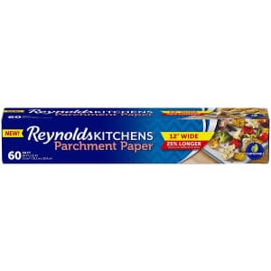 Reynolds Kitchens Parchment Paper 60-sq. ft. Roll for $3.41 via Sub & Save
