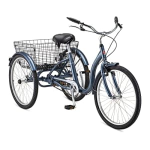 Schwinn Meridian Adult Tricycle, Three Wheel Cruiser Bike, 24-Inch Wheels, Low Step-Through for $557