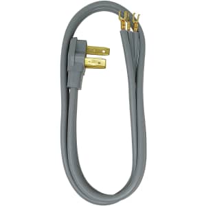 Southwire 4-Ft. Range Power Cord for $19