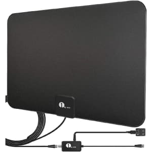 1byone 50-to-80-Mile HDTV Antenna for $27 1byone 50-to-80-Mile HDTV Antenna for $27
