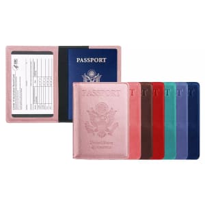 RFID Vaccination Card & Passport Holder for $9 RFID Vaccination Card & Passport Holder for $9