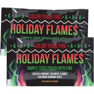 Magical Flames Holiday Flames 25-Pack for $21