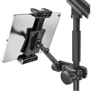 Jubor Tablet Holder for Microphone Stand for $22
