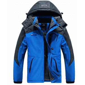 Vcansion Men's Waterproof Fleece-Lined Ski Jacket for $31