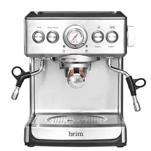 Brim 19-Bar Espresso Maker for $225 Brim 19-Bar Espresso Maker for $225