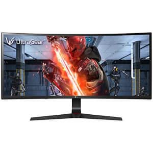 LG 34" UltraGear 21:9 Curved IPS HDR Gaming Monitor for $397