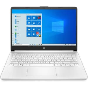 HP 14 Series Celeron Gemini Lake Refresh 14" Touch Laptop for $240