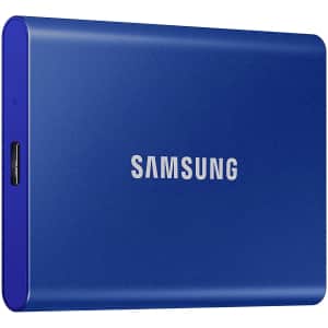 Samsung T7 1TB USB 3.2 Portable External SSD for $120