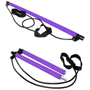 Zunammy Pilates Bar Stick w/ Resistance Bands for $16 Zunammy Pilates Bar Stick w/ Resistance Bands for $16