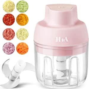 H1A Wireless Electric Mini Food Processor for $14 H1A Wireless Electric Mini Food Processor for $14