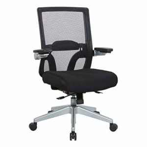 Office Star 867 Series Adjustable Manager's Chair with Breathable Mesh Back, Lumbar Support and for $345